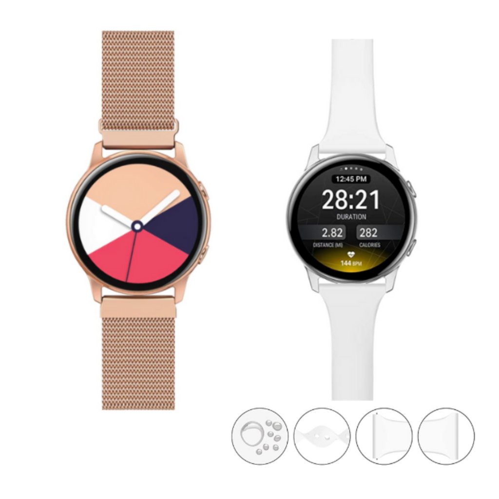 Two Samsung Galaxy Active 2 Wristbands  40mm